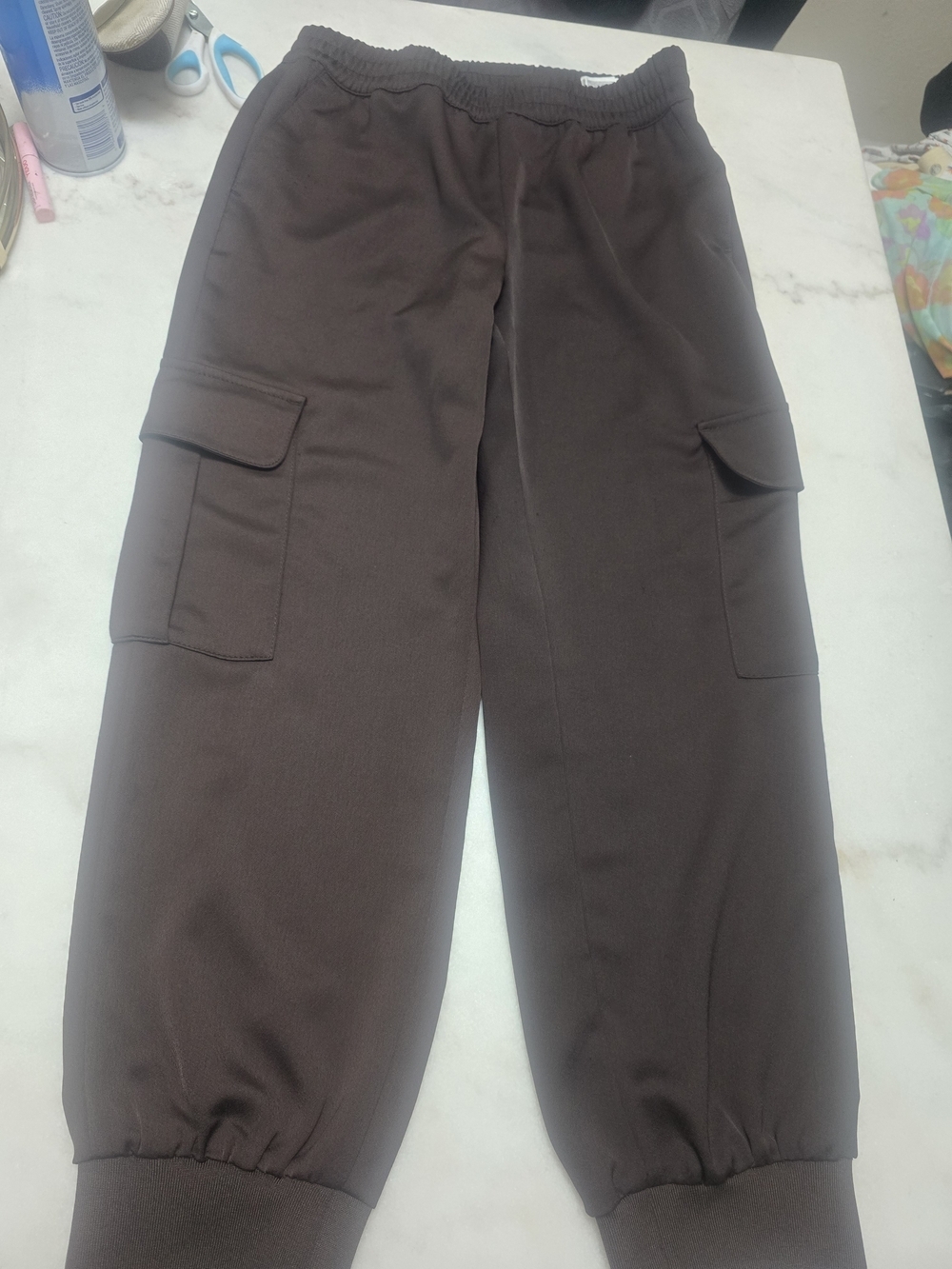 Banana Republic Dark Brown Cargo Jogger Pants